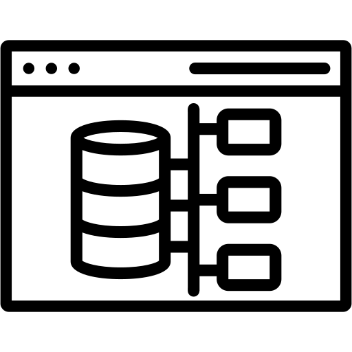 Database Management system (DBMS) icon